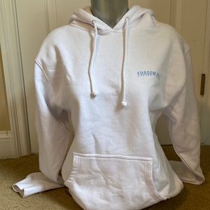 Unisex Shadow Hill White Hoodie. Never worn. Size Small.